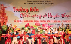 Nghệ An: Kỷ niệm 45 năm chiến thắng Truông Bồn
