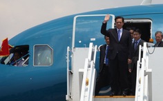 Thủ tướng Nguyễn Tấn Dũng bắt đầu thăm Philippines