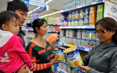Giá trần bán lẻ sữa tăng 5-12% giá bán buôn