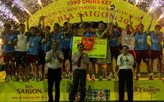 Quahaco FC vô địch toàn quốc Cúp phong trào Bia Sài Gòn