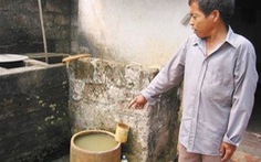 Dân "làng ung thư" Đông Lỗ phải dùng “nước độc”