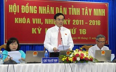 Ông Phạm Văn Tân làm chủ tịch UBND tỉnh Tây Ninh