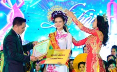 Trần Thị Thủy đoạt giải quán quân Duyên dáng áo dài