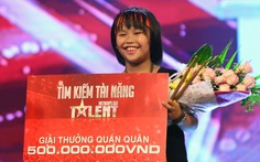Tay trống nhí Trọng Nhân đăng quang Vietnam’s Got Talent