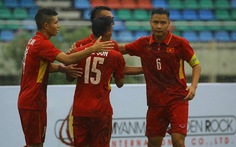 U- 18 VN thắng Brunei 8-1