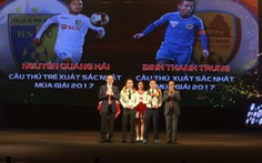 ​Cầu thủ xuất sắc nhất V-League 2017: Đinh Thanh Trung
