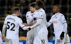 ​Điểm tin sáng 28-2: Swansea vào tứ kết Cúp FA