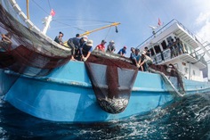 ​Bình Định: đóng mới 3 tàu cá vỏ thép đầu tiên