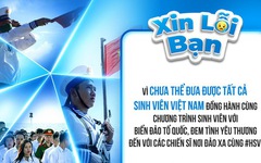 Sức nóng bộ ảnh 'Cảm ơn - Xin lỗi' từ Hội Sinh viên Việt Nam