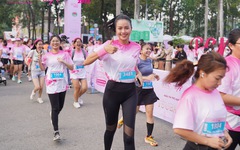 Chạy bộ, hiến tóc, chia sẻ cùng bệnh nhân ung thư tại Ngày hội nón hồng 2023