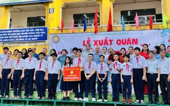 Học sinh Trường THCS Hồng Bàng, TP.HCM xuất quân dự Robotacon thế giới