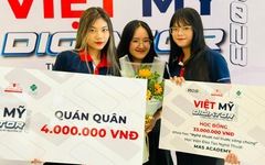Sinh viên Trường cao đẳng Việt Mỹ háo hức sáng tạo nội dung trên mạng xã hội