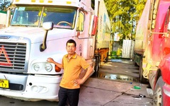 Nỗi niềm đời tài xế container đường dài - Kỳ 1: Ôm lái chiếc công Mỹ siêu khủng