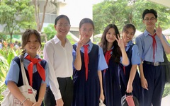 Trường THCS Nguyễn Văn Tố - khai giảng sôi động với nhiều niềm vui