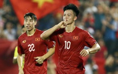 Thắng U23 Guam 6-0, U23 Việt Nam tạm dẫn đầu bảng C
