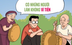 Những người làm việc không... vì tiền