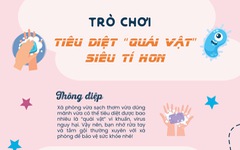 Teen Trường THCS Tân Hiệp chỉ bạn cách tiêu diệt ‘quái vật’ siêu tí hon