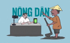 Tía em là một người nông dân, hừng đông em cũng đi cày bừa