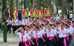 Chương trình Rèn luyện Đội viên trực tuyến: Học nghi thức - Rèn kỹ năng