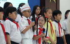 55 đại biểu thiếu nhi háo hức tập huấn Hội đồng Trẻ em TP.HCM