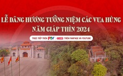 Trực tiếp: Lễ dâng hương tưởng niệm các vua Hùng năm Giáp Thìn 2024