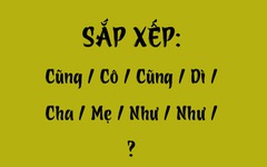 Thử tài tiếng Việt: Sắp xếp các từ sau thành câu có nghĩa (P79)