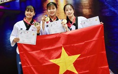 Châu Tuyết Vân và đồng đội giành HCV Giải taekwondo châu Á 2024