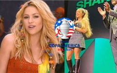 'Puntería' của Shakira là bài hát chính thức của Copa America 2024