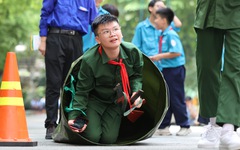 Sôi động sân chơi Tự hào chiến sĩ Điện Biên thành phố Bác Hồ