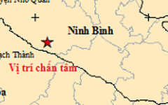 Động đất mạnh 3,4 độ ở Ninh Bình