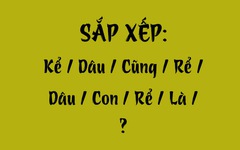 Thử tài tiếng Việt: Sắp xếp các từ sau thành câu có nghĩa (P85)