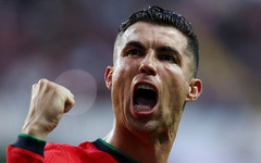 Ronaldo lập cú đúp bàn thắng trước thềm Euro 2024