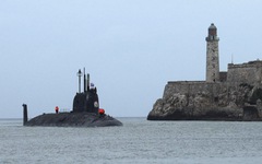 Video tàu ngầm hạt nhân Nga tham gia tập trận tên lửa trước khi đến Cuba