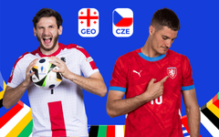 20h ngày 22-6, Cộng hòa Czech đấu Georgia: không ai muốn thua