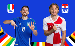 2h ngày 25-6, Croatia đấu tuyển Ý: phải thắng!