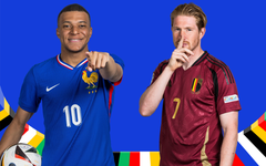 23h ngày 1-7, tuyển Pháp đấu Bỉ: thành tích đối đầu, đội hình xuất phát