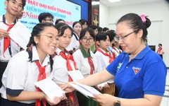 Tập huấn trại sinh tham gia liên hoan Thiếu nhi 3 nước Việt Nam - Lào - Campuchia