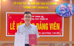 Nam sinh Hải Dương tự hào là thế hệ đảng viên thứ 4 trong gia đình