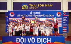 U20 Thái Sơn Bắc vô địch giải vô địch Futsal U20 Quốc gia