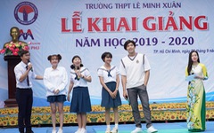 Kaity Nguyễn, Trang Hý, Trịnh Thảo, Soho trao học bổng cho teen THPT Lê Minh Xuân