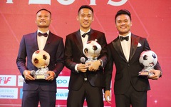 Quang Hải và những cầu thủ giành được trọn bộ danh hiệu Giải thưởng Quả bóng vàng