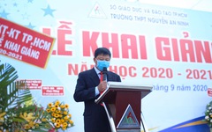Rộn ràng ngày khai giảng của teen THPT Nguyễn An Ninh