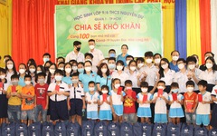 Teen THCS Nguyễn Du cùng lan toả yêu thương đến trẻ em mồ côi do Covid-19