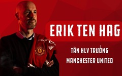 Erik ten Hag là tân huấn luyện viên Manchester United