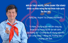 Thầy giáo Trà Vinh viết nhạc tặng Đại hội Đoàn