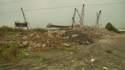 Kiểm tra công ty san lấp bằng rác, phát hiện 500 - 600 tấn tro xỉ từ Lee and Man