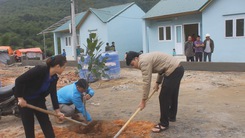 51 hộ dân ở bản Sa Ná bị mất nhà do mưa lũ đã có nhà mới tại khu tái định cư