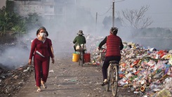 Mục sở thị con đường ô nhiễm nhất Việt Nam