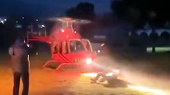 Video: Doanh nhân ngành rượu bị cánh quạt trực thăng văng trúng đầu tử vong