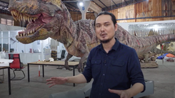 Xưởng chế tạo mô hình quái vật như phim Hollywood tại Sài Gòn